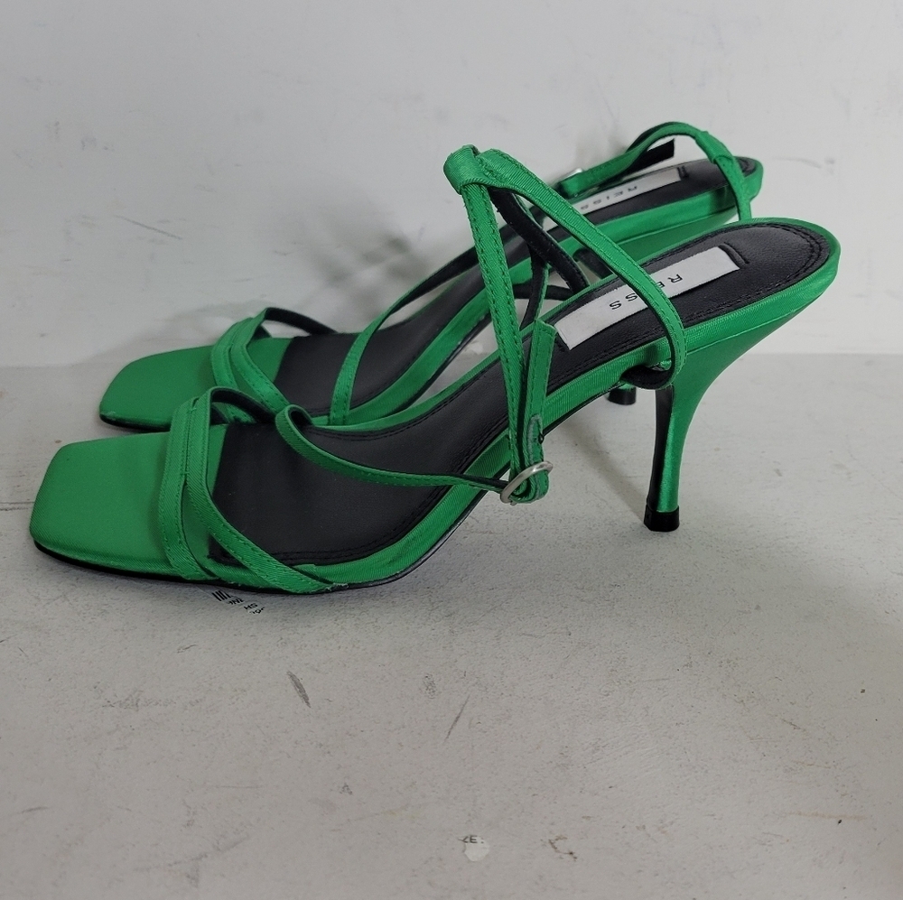 REISS BALI MID HEEL STRAPPY SANDALS SZ 6 - Picture 4 of 8